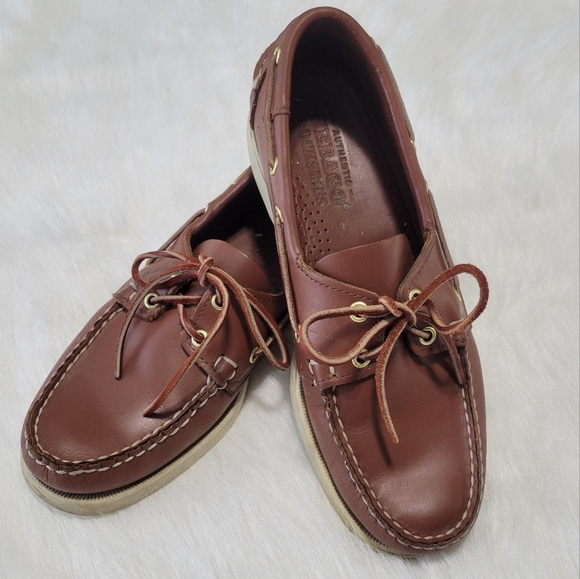 Sebago Dockside Leather Portland Boat 